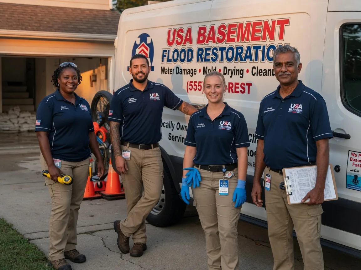 Basement Flood Cleanup company in Evans, WV